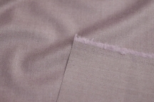 Italian suit wool-flannel gray melange