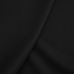 Italian suit wool-flannel black