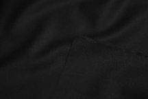 Italian suit wool-flannel black