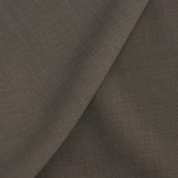 Italian suit and dress wool ash brown
