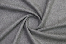 Italian suit wool-flannel gray melange
