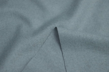 Italian suit wool-flannel gray melange