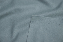 Italian suit wool-flannel gray melange