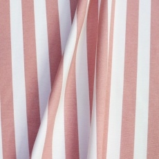 DUCK Interior Fabric, 180cm, Pearl Pink Stripe