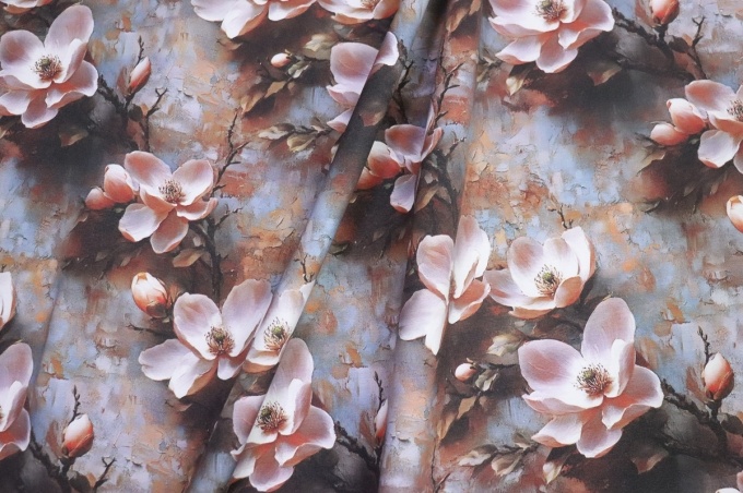 DUCK Интерьерная ткань 180 см цифровая печать Сакура