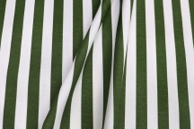 DUCK Interior Fabric, 180cm, Dark Green Stripe