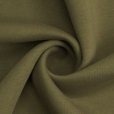 Трикотаж футер 3-х нитка с начёсом Burnt Olive 18-0521 Трикотаж футер 3-х нитка с начёсом Burnt Olive 18-0521