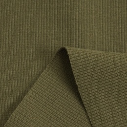 Трикотажное полотно Кашкорсе Burnt Olive 18-0521