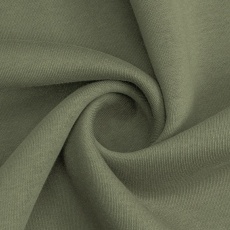 Трикотаж футер 3-х нитка с начёсом Burnt Olive 18-0521
