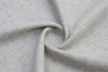 Итальянская пальтовая шерсть светло-серый меланж