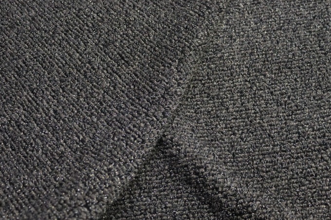 Итальянский трикотаж с шерстью с люрексом