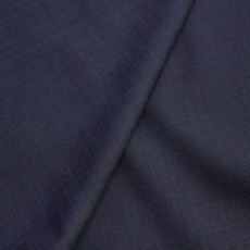 Итальянская костюмно-плательная шерсть c полиэстером синий меланж Итальянская костюмно-плательная шерсть c полиэстером синий меланж