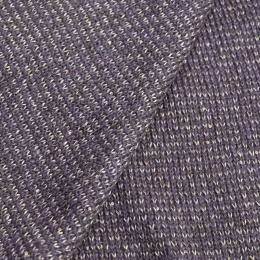 Итальянский шерстяной трикотаж бледно-фиолетовый с пайетками