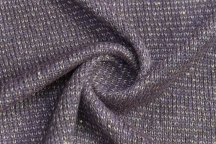 Итальянский шерстяной трикотаж бледно-фиолетовый с пайетками