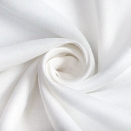 White diagonal suit heavyweight linen 200 gsm