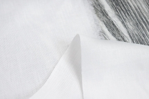 Лён костюмный 200 г/м2 диагональ белый Лён костюмный 200 г/м2 диагональ белый