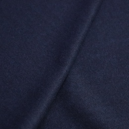 Итальянский валяный шерстяной трикотаж синий