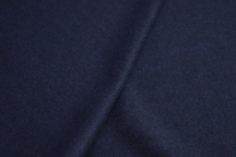 Итальянский валяный шерстяной трикотаж синий