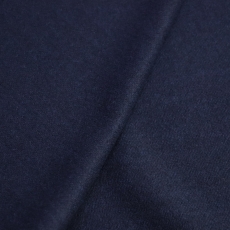 Итальянский валяный шерстяной трикотаж синий