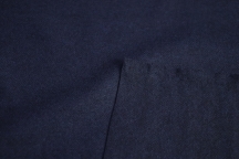 Итальянский валяный шерстяной трикотаж синий