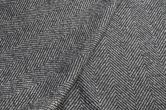 Итальянский пальтовый шерстяной твид