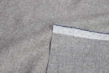 Italian suit and dress wool flannel dark gray melange Italian suit and dress wool flannel dark gray melange