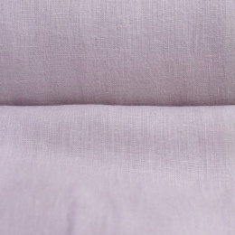 Medium Weight Linen Stone Washed Pale lilac