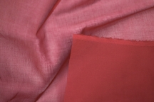 Итальянская хлопковая органза красно-рубиновый