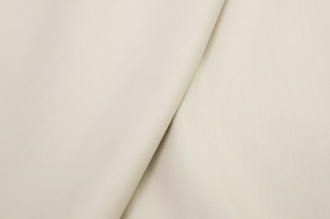 Beige satin for bed linen 240 cm