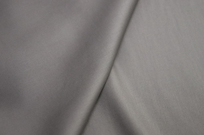 Graphite grey sateen, 240 cm width