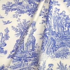 DUCK Интерьерная ткань 180см Туаль Де Жуи синий