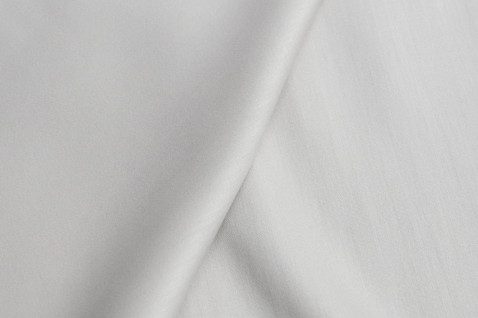 Satin for bed linen 240 cm warm gray