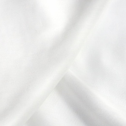 Итальянский хлопок с шелком белый