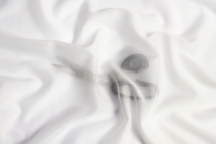 Итальянский хлопок с шелком белый