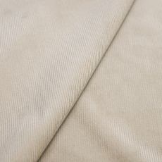 Хлопковый костюмный вельвет бежево-песочный