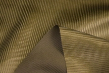 Хлопковый костюмно-плательный вельвет ярко-оливковый