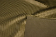 Хлопковый костюмно-плательный вельвет ярко-оливковый