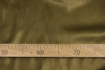 Хлопковый костюмно-плательный вельвет ярко-оливковый