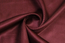 Хлопковый костюмно-плательный вельвет терракотово-бордовый