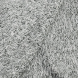 Вискозный трикотаж с полиэстером серый