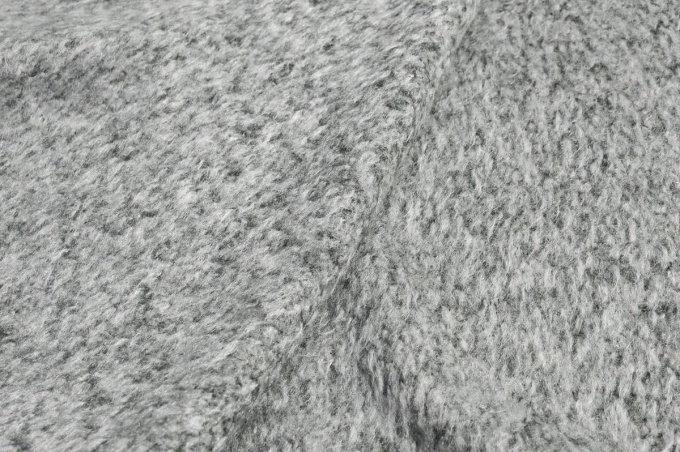 Вискозный трикотаж с полиэстером серый