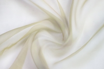 Итальянская шёлковая органза зелено-бежевы Итальянская шёлковая органза зелено-бежевы