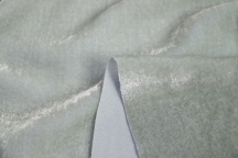 Итальянский бархат вискоза с полиэстером серо-бирюзовый