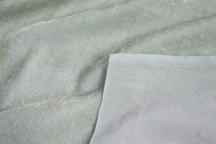 Итальянский бархат вискоза с полиэстером серо-бирюзовый