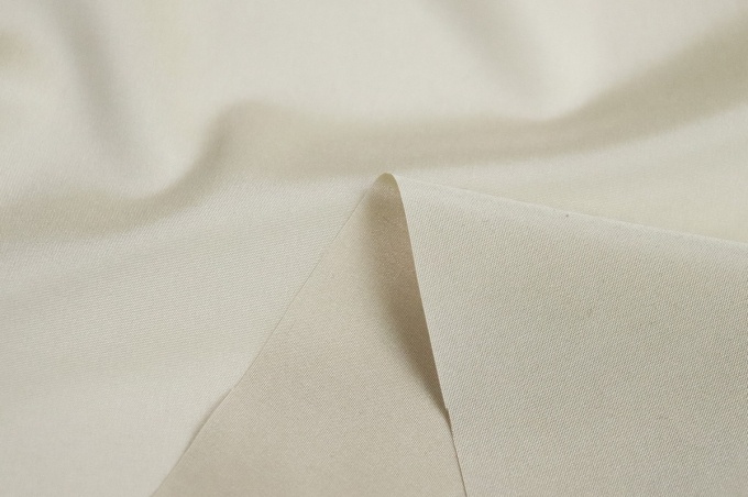Sandy Beige Stretch Cupro Lining Fabric