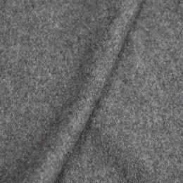 Итальянская пальтово-костюмная шерсть серый меланж Итальянская пальтово-костюмная шерсть серый меланж