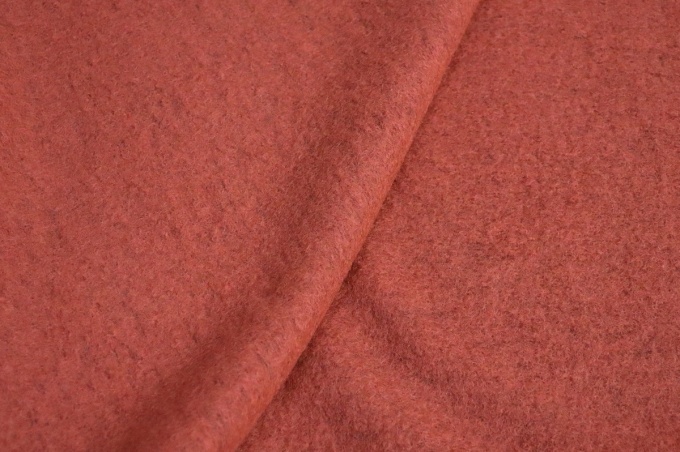 Итальянский плотный буклированный шерстяной трикотаж