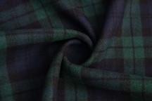 Итальянская пальтовая шерсть синея зелено-изумрудная клетка