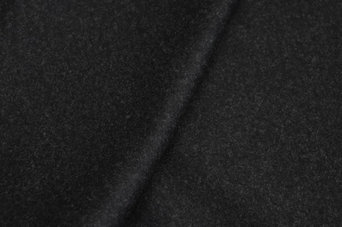 Итальянская пальтово-костюмная шерсть антрацит