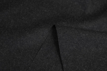 Итальянская пальтово-костюмная шерсть антрацит Итальянская пальтово-костюмная шерсть антрацит